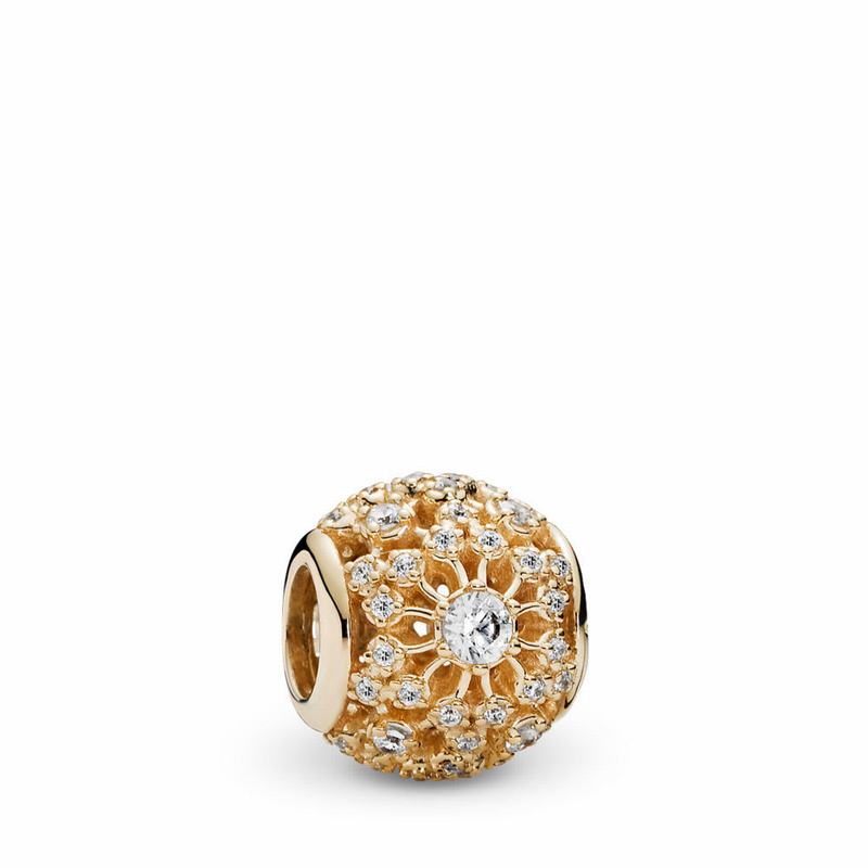 Pandora Inner Radiance Charm Gold Egypt TM7528091